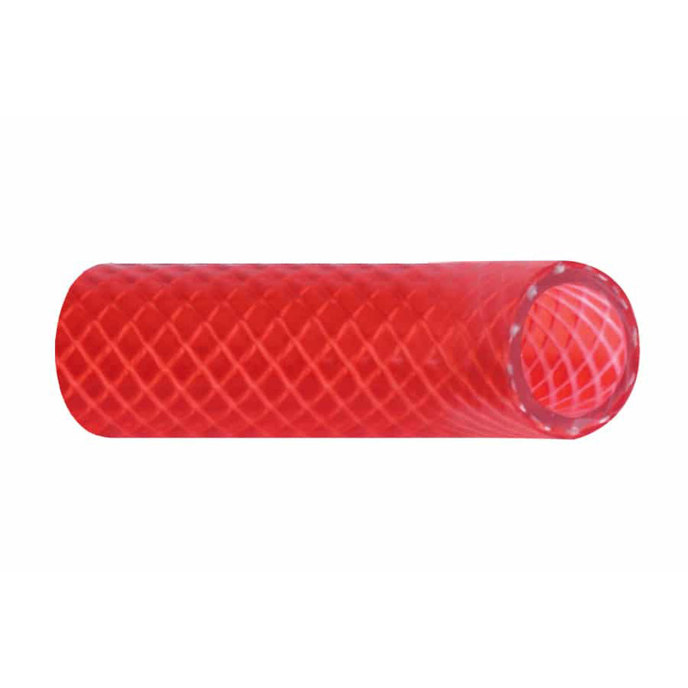Trident Marine 5/8" x 50 Boxed - Reinforced PVC (FDA) Hot Water Feed Line Hose - Translucent Red [166-0586]
