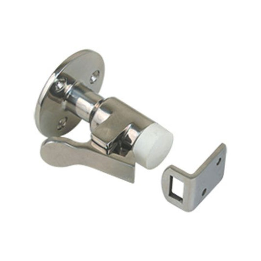 Doorholder Large Size With Spring Latch and Rubber Bumper