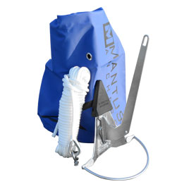 Mantus Dinghy Anchor Kit- 316 Stainless Steel Collapsible