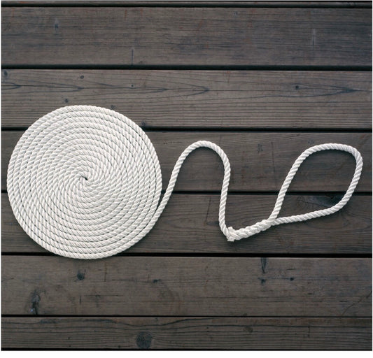 Economy Three-Strand Nylon Dock Lines 5/8 x15 Seafit C6390-20-00015